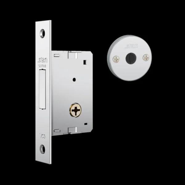 Fechadura Auxiliar Tetra Externa STAM Inox  - 1001