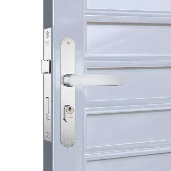 Fechadura Perfil Metálico Externa Inox STAM - 501/11 - Imagem 2