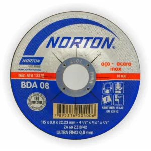 Disco de Corte Ultra Fino com depressão - bda08 Norton