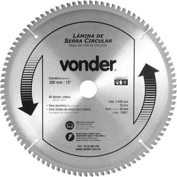 Disco de Lâmina de serra circular "C" Widea - Vonder - Imagem 2