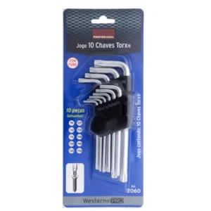 Chave Torx Jogo T10-T50