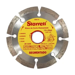 Disco Diamantado Segmentado - Starrett