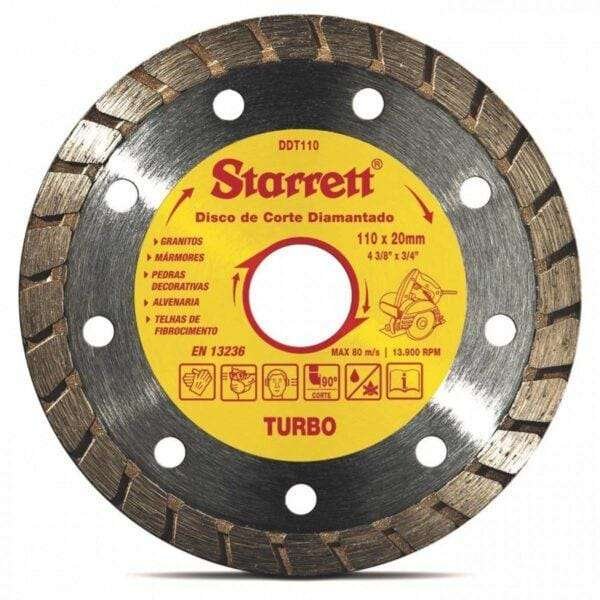 Disco Diamantado Turbo - Starrett