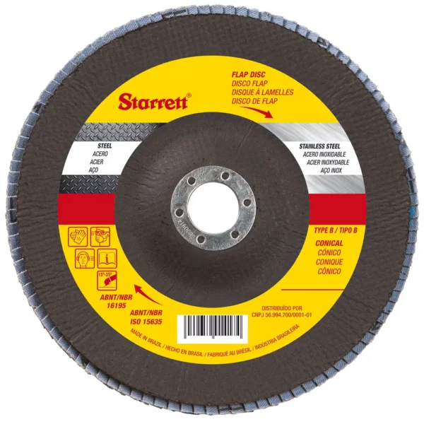 Disco Flap Fibra - Starrett