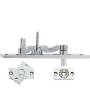 Dobradiça pivotante - pivot União Mundial com rolamento e regulagem - 100kg