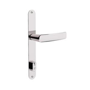 Fechadura estreita externa cromada 5122 - 21mm