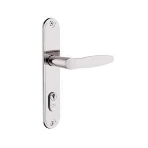 Fechadura externa cromada 718 - 40mm