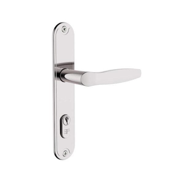 Fechadura externa cromada 718 - 40mm
